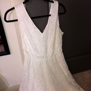 White A.U.W Dress